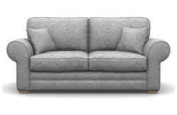 Heart of House Chedworth 2 Seat Fabric Sofa Bed - Light Grey
